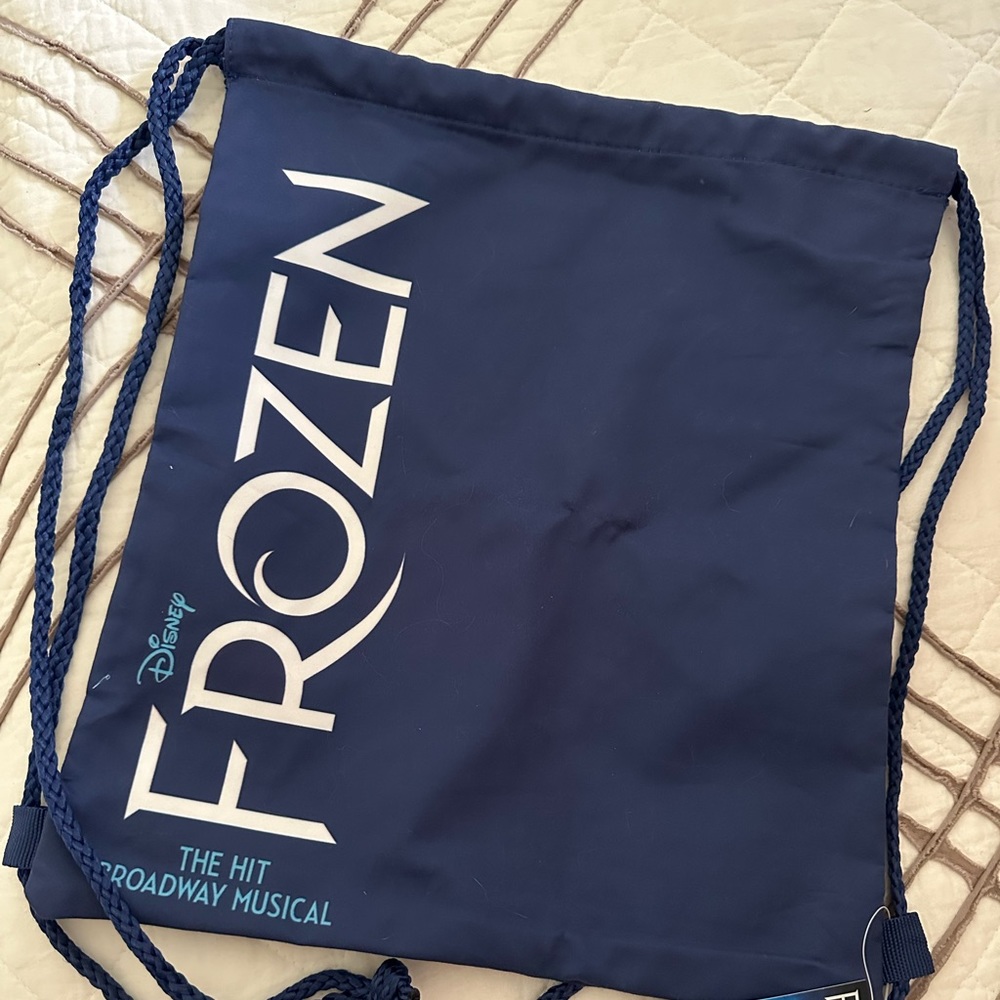 Disney Frozen Broadway Musical Drawstring Bag